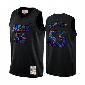 Dres Miami Heat Duncan Robinson 55 Iridescent HWC Collection Swingman